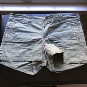 army green shorts from American eagle